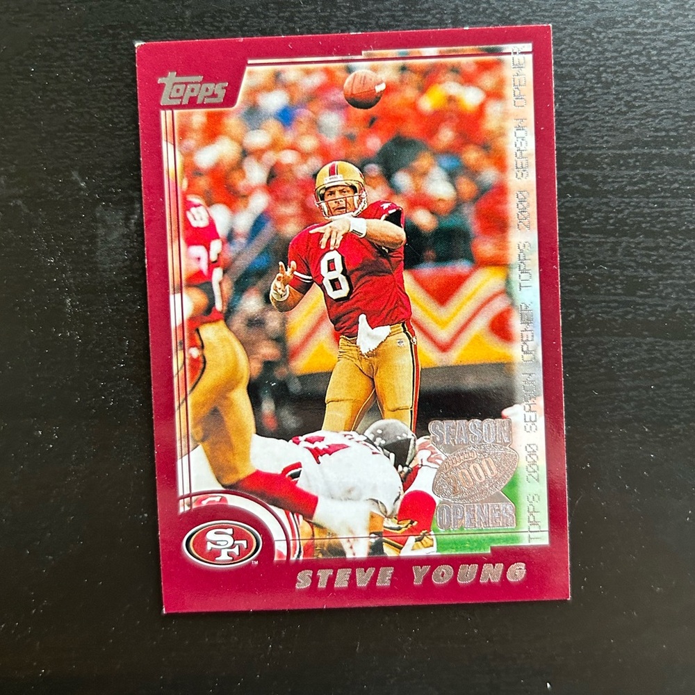 Steve Young Topps Special Edition 2000 Card